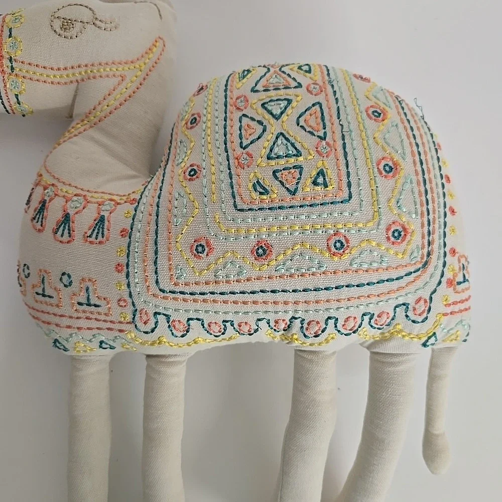 Embroidered Camel‎ Throw Pillow Tan From Pillowfort 15
